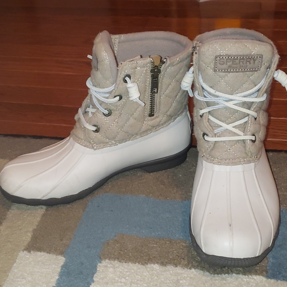 Sperry saltwater duck boots